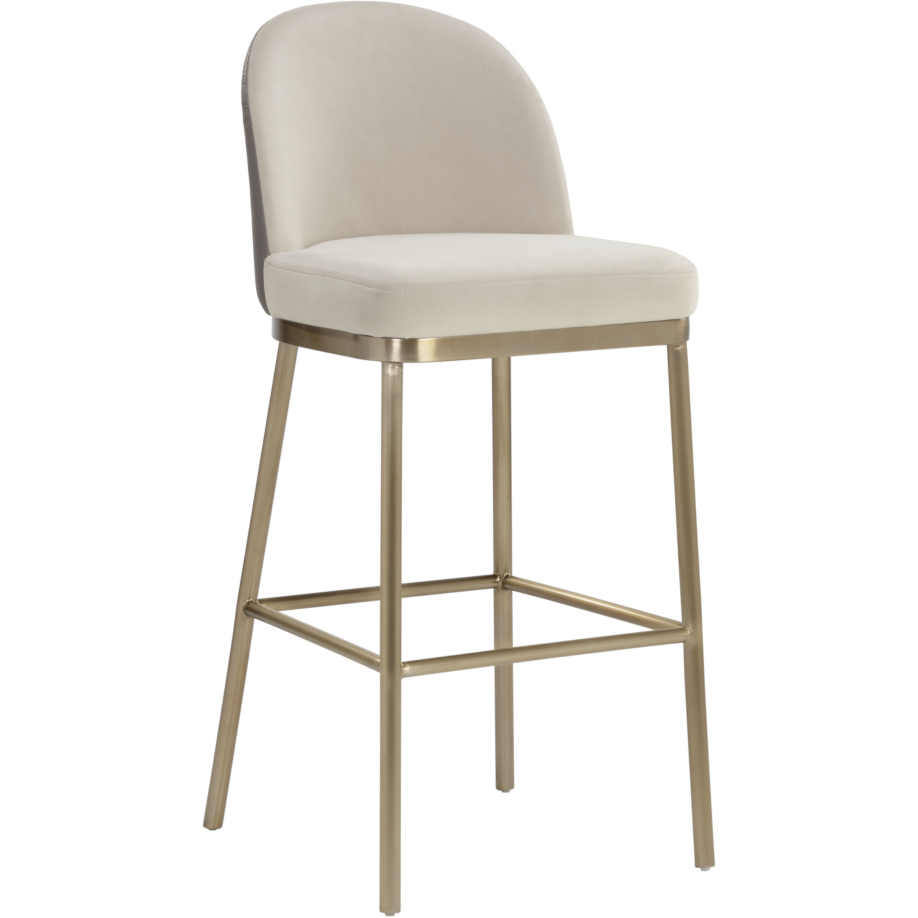 Lavania 40.75 inch Meg Taupe / Porcini Taupe Barstool